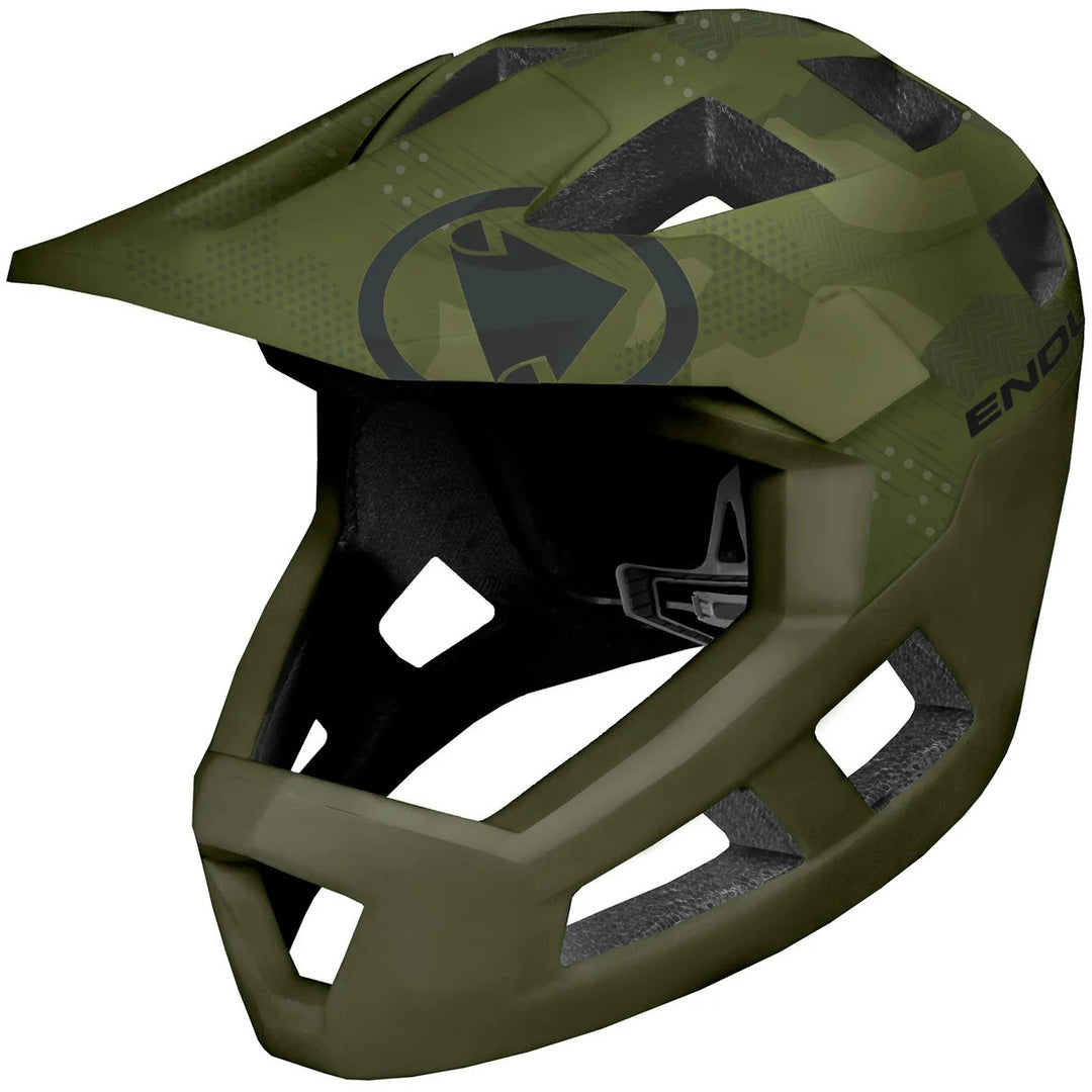 Endura Kids Strack Fullface Helmet – Green