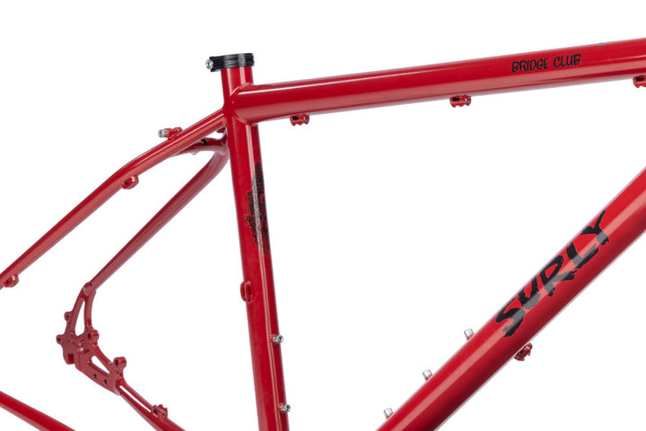Surly Bridge Club Frameset - Lingering Cranberry